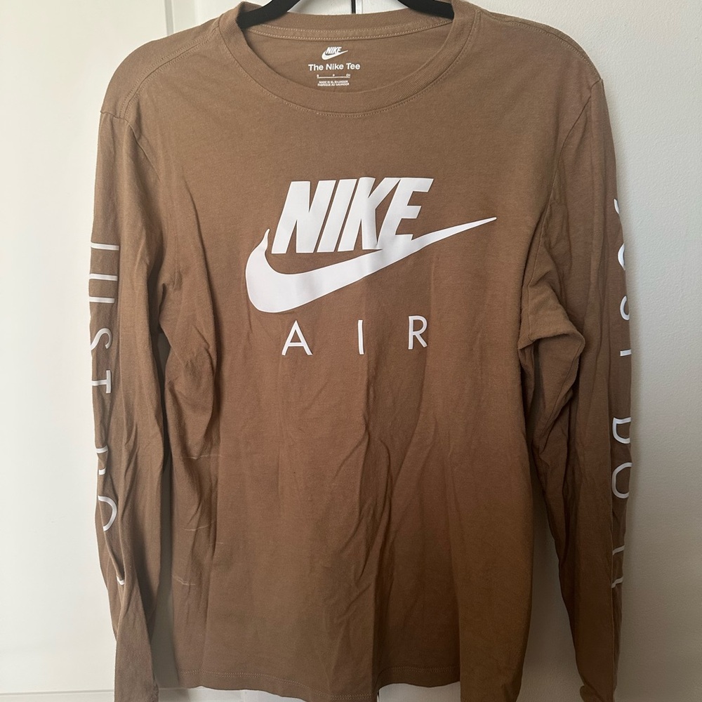 Nike Air Tan Long Sleeve Tee